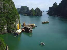 Dau Be island in Halong