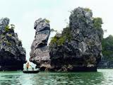 Thien Nga Islet in Halong