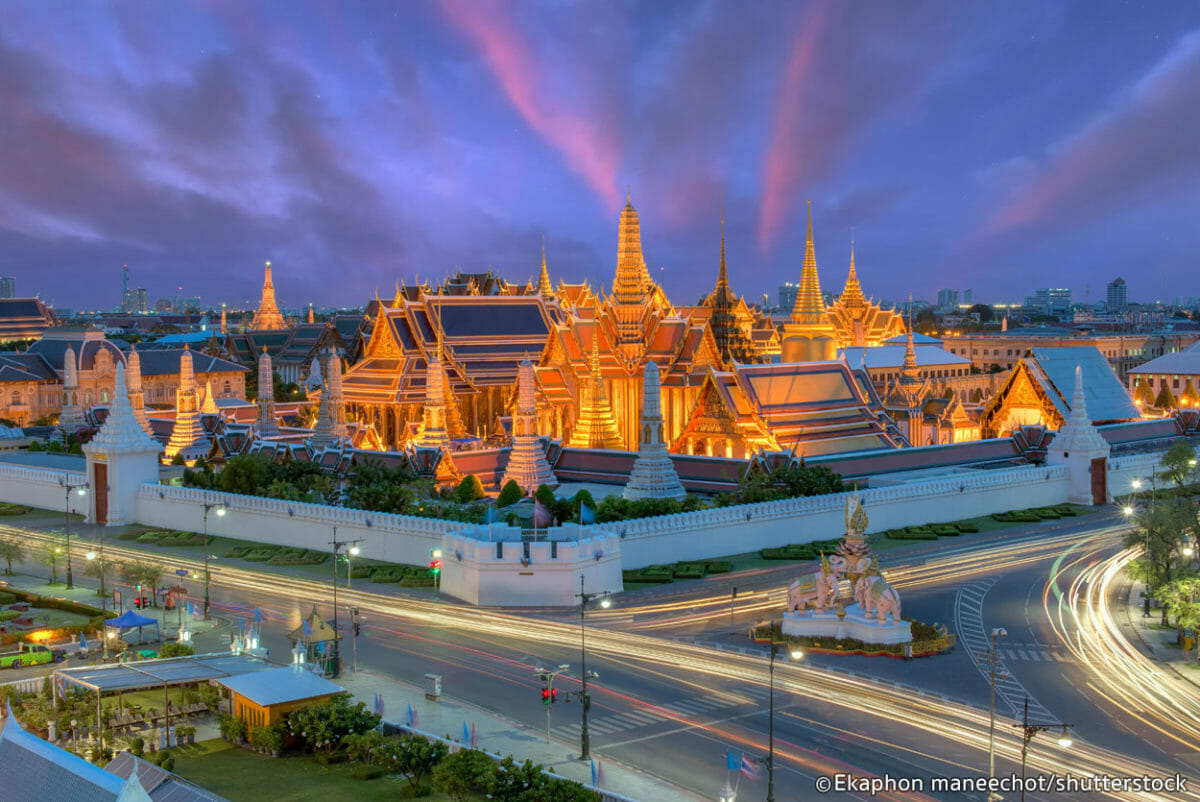 Бангкок дворец панорама