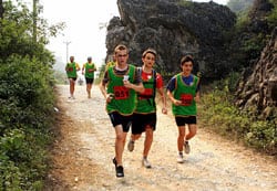 Adventure tourists enjoy pushing it to the limit in scenic Ninh Binh