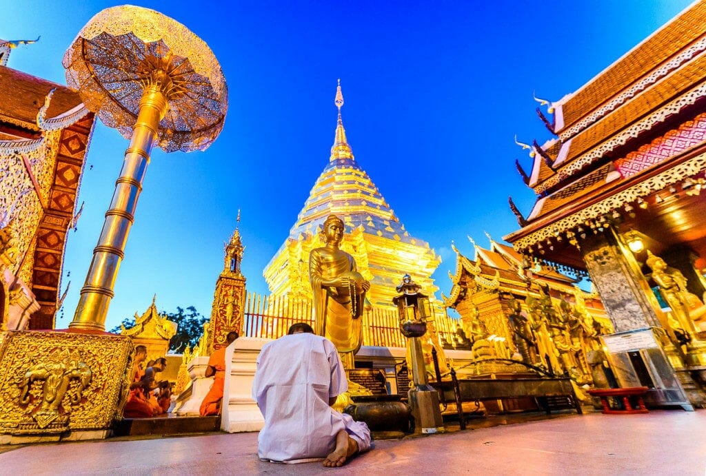 Chiang Mai Sightseeing Tours at Tribal Villages and  Wat Doi Suthep Temple