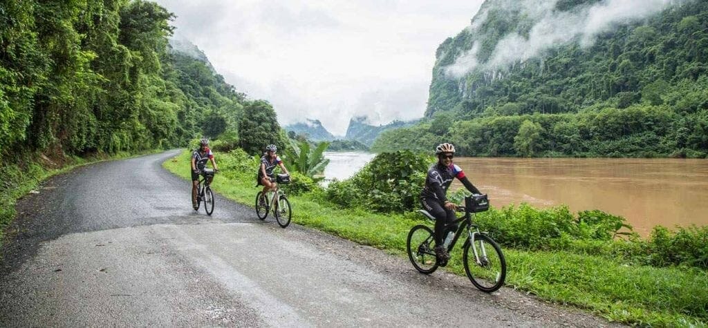 ELEPHANT RIDE & BIKING ADVENTURE IN LUANG PRABANG ELEPHANT RIDE & BIKING ADVENTURE IN LUANG PRABANG