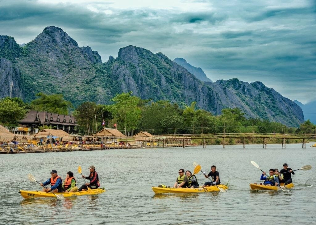 Luang Prabang Kayaking Tours On Nam Ou River To Pak Ou And Huay Leuang
