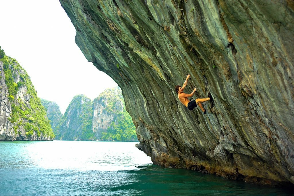 Cat Ba Rock Climbing with Overnight Camping on the Island Cat Ba Rock Climbing with Overnight Camping on the Island