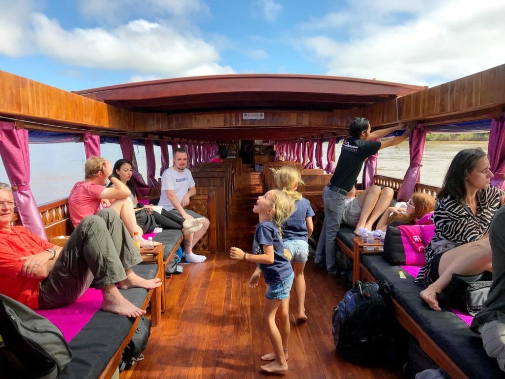Mekong River Cruise Tour from Chiang Mai to Luang Prabang