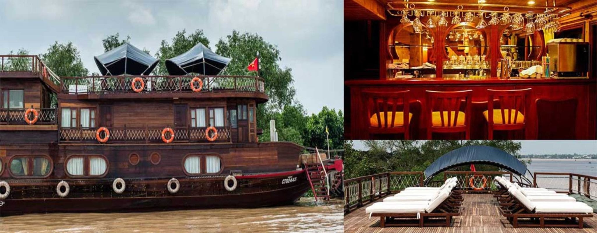 Mekong Cruise downstream from Phnom Penh to Saigon via Chau Doc, Can Tho, Cai Be